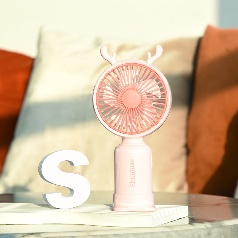 Cute Portable Handheld Fan Bowlift