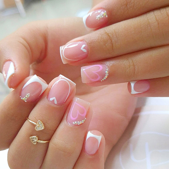 Decorative Nail Art Press-On Tips Bowlift