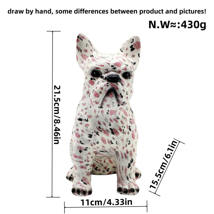 Artistically designed bulldog figure Bowlift