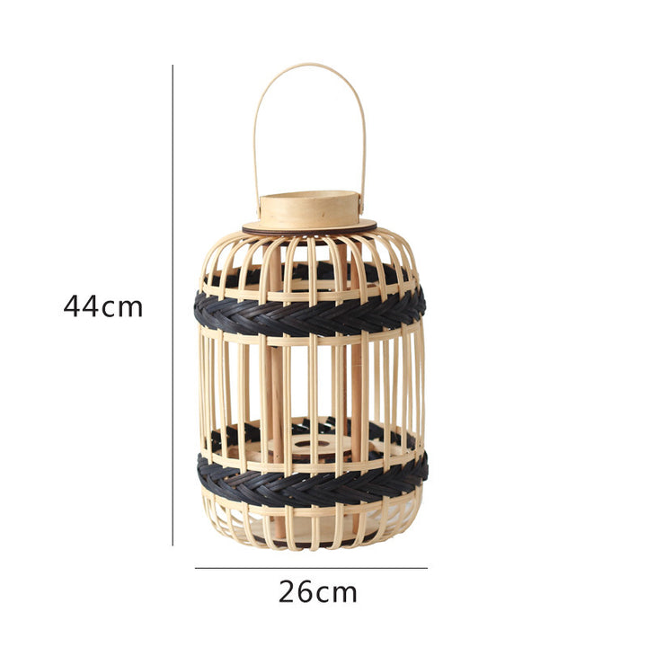 Decorative Rattan Lantern Bowlift