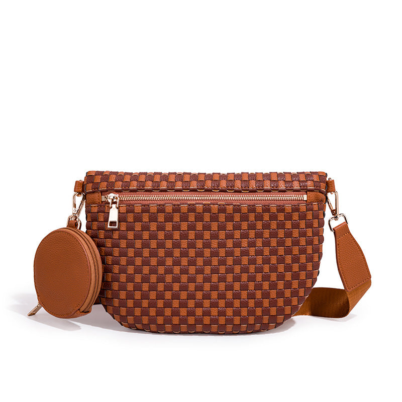 Woven Crossbody Bag Bowlift