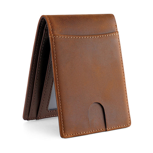 Premium Leather Wallet with RFID Protection