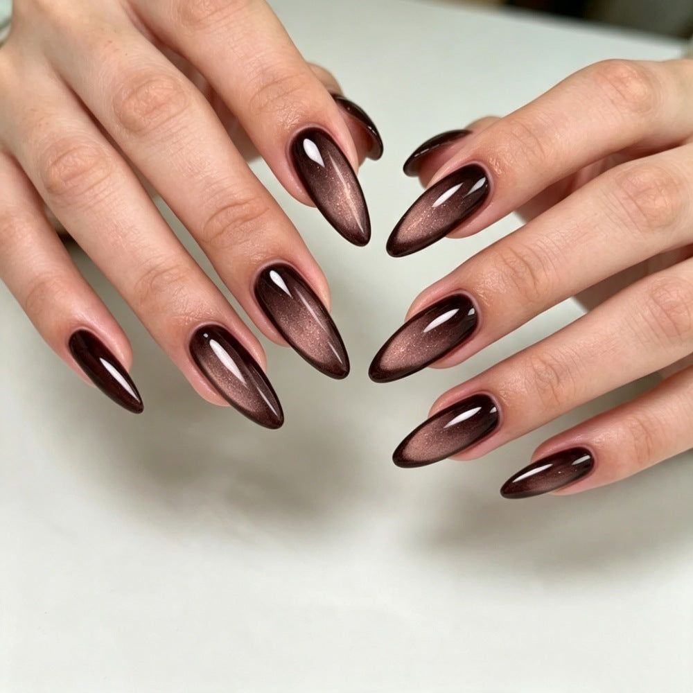 Radiant Glossy Press-On Nail Set Bowlift