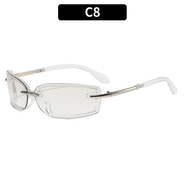 Futuristic Fashion Shield Sunglasses