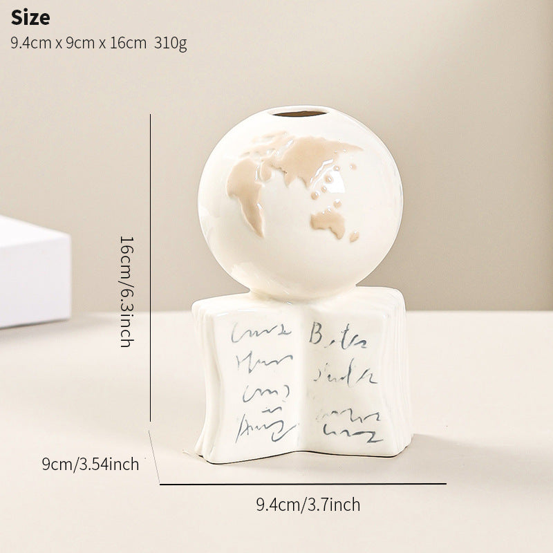 Elegant Ceramic Globe Bank Bowlift