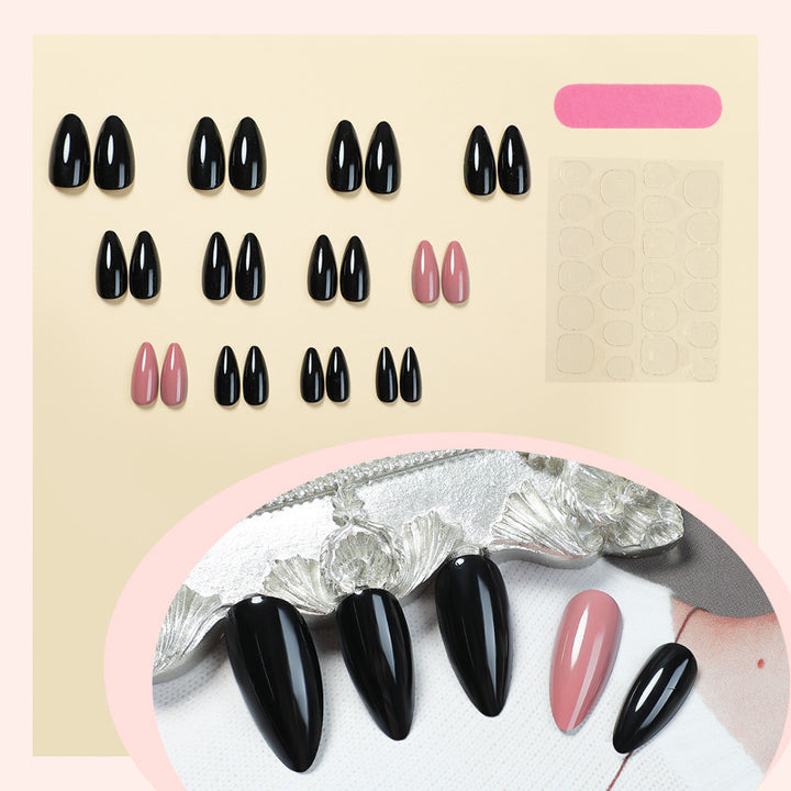 Artistic Press-On Nails Bowlift