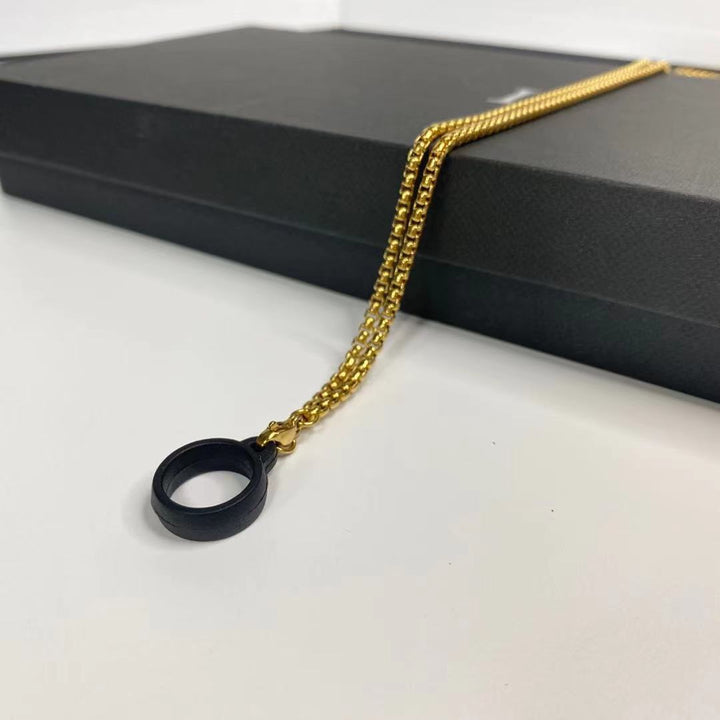 Stylish Chain Lanyard Holder Bowlift
