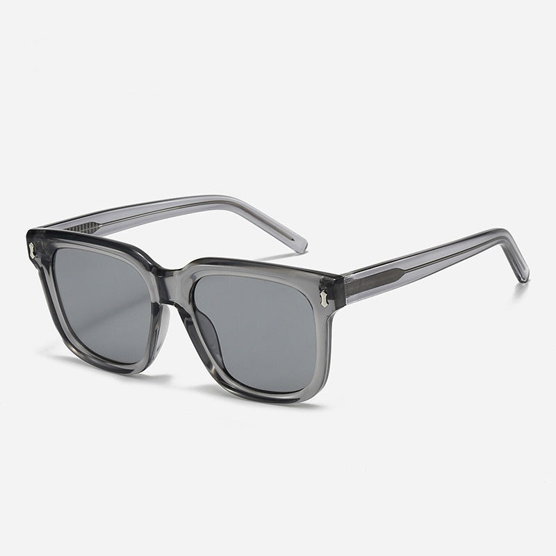 Women’s Stylish Square Sunglasses with Modern, Transparent Frame Bowlift
