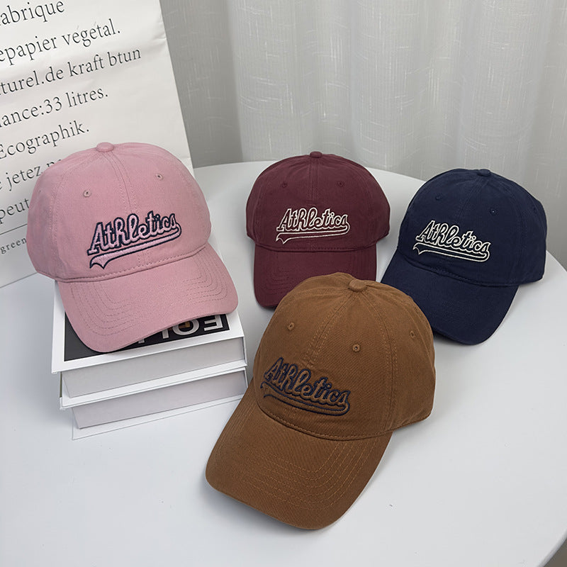 Women's Embroidered Athletic Baseball Cap Bowlift