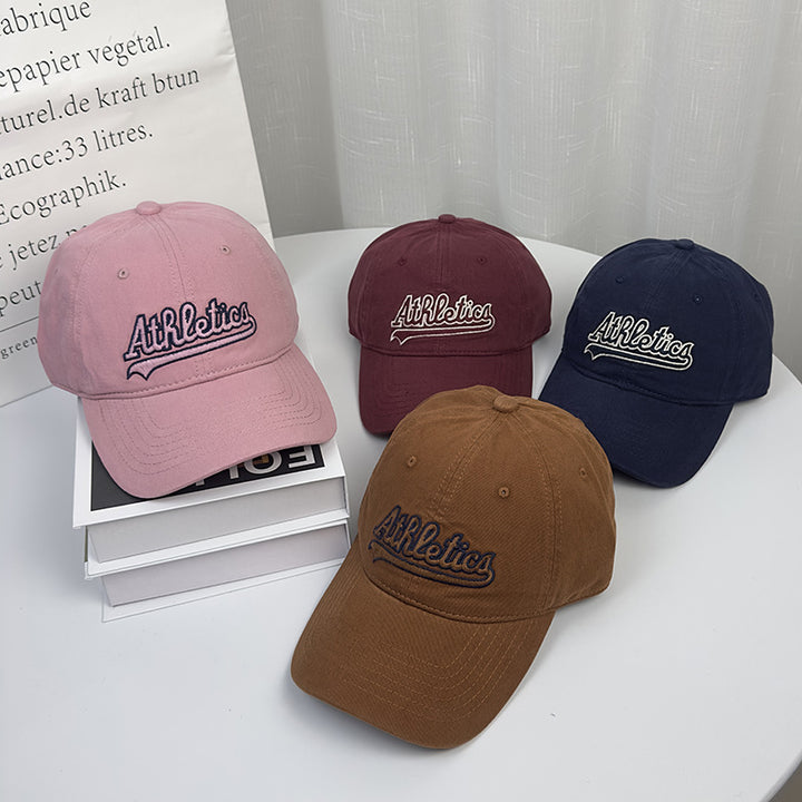 Women's Embroidered Athletic Baseball Cap Bowlift