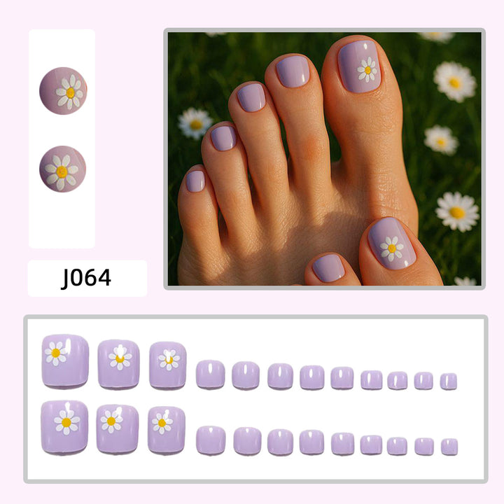 Artistic Toenail Art Bowlift