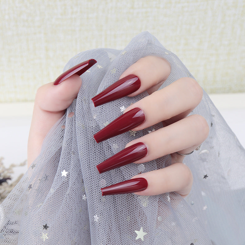 Elegant Long Stiletto Press-On Nails Bowlift 1789085622