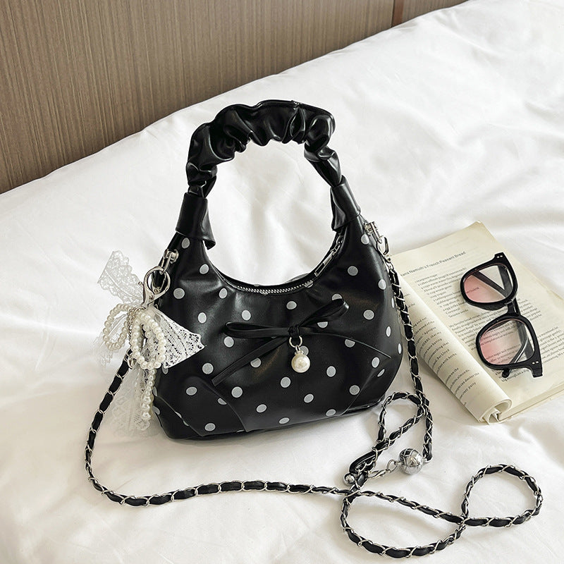 WoChic Polka Dot Handbag Bowlift