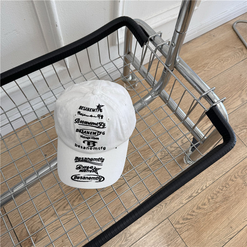 Men's Cotton Graphic Baseball Cap Bowlift