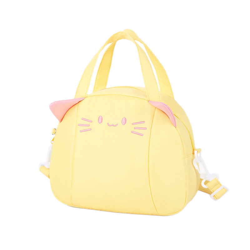 Cute Cat Ear Handheld Tote Bag Bowlift