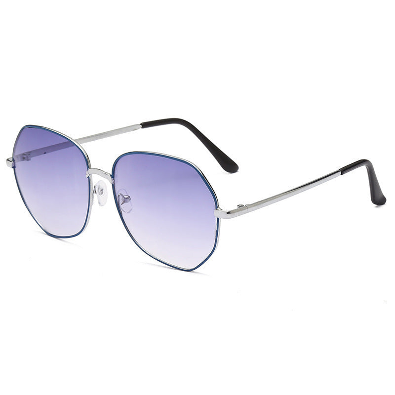 Ladies fashionable sunglasses with octagonal shape and polarized lenses Bowlift
