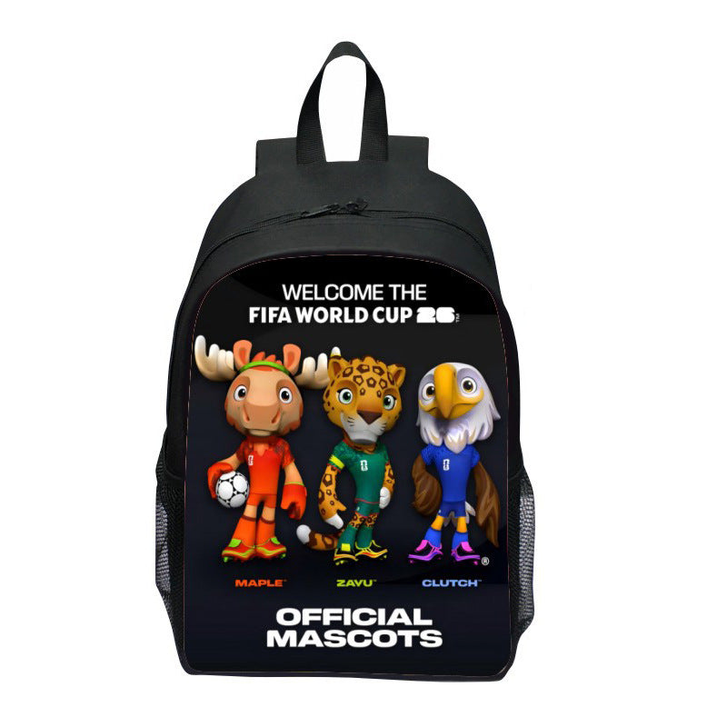 Sporty backpack with Wm trophy design Bowlift