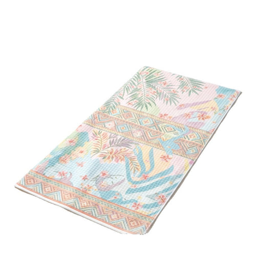 Beach blanket with maritime design and high-quality waffle structure Bowlift