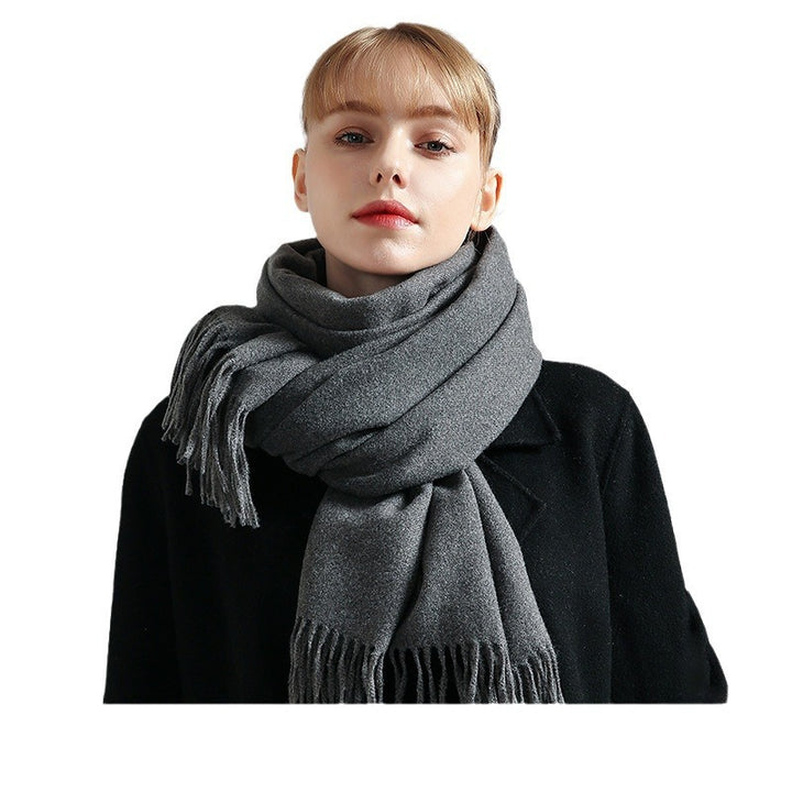 Luxurious Cashmere-Blend Throw Blanket