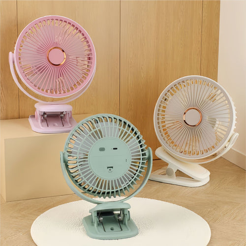Women Portable Table Fan with Adjustable Tilt Bowlift