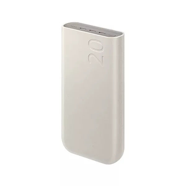 High-capacity dual USB-C PD portable power bank with fast charging and included USB-C cable Bowlift