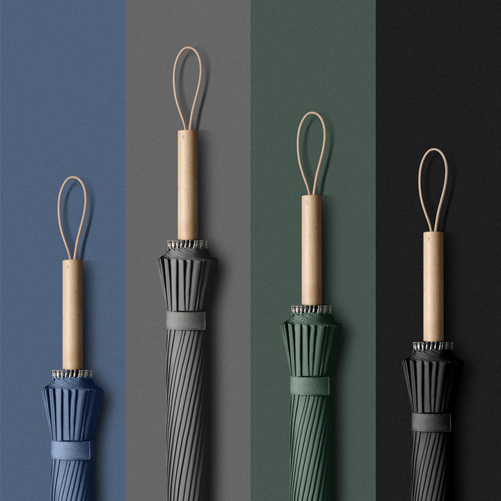 Women's stylish umbrella with high-quality textile Bowlift