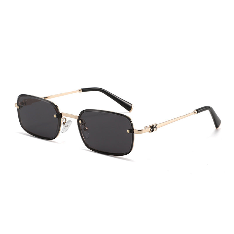 Women's sunglasses with elegant, rectangular frame and polarizing lenses Bowlift