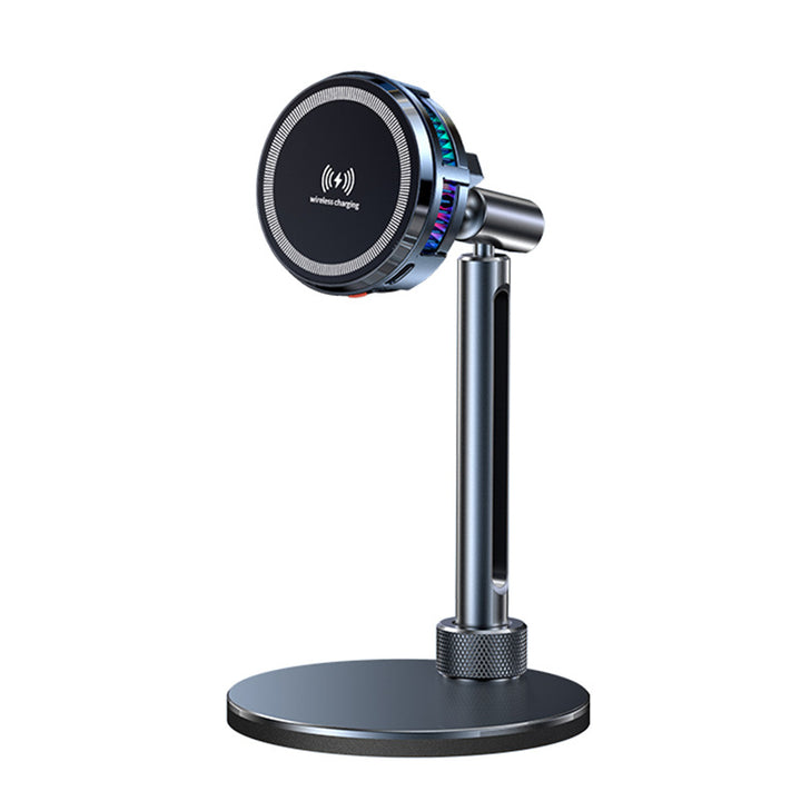 Unisex Premium Microphone Stand with RGB Lighting Bowlift