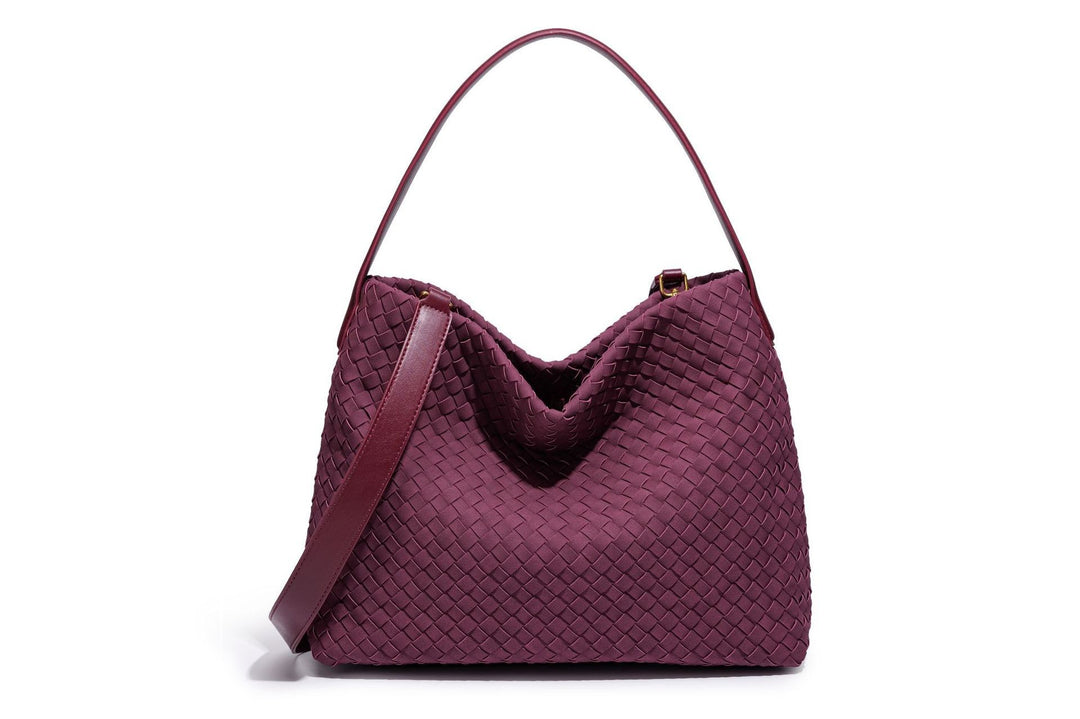 Oversized Woven Hobo Bag Bowlift
