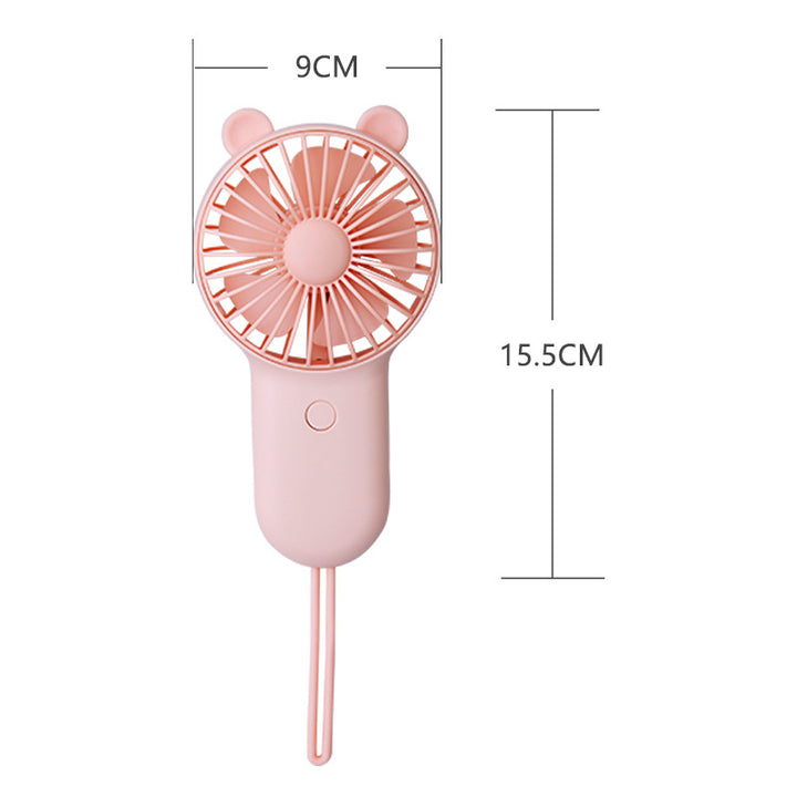 Unisex Portable Handheld Fan in Playful Animal Design Bowlift 1782010553