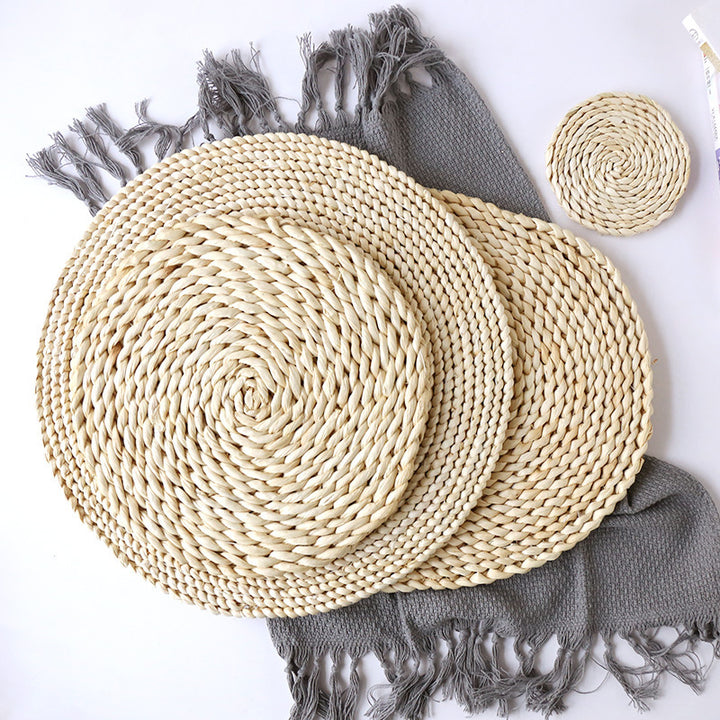 Round Coaster Made of Natural Fiber Bowlift