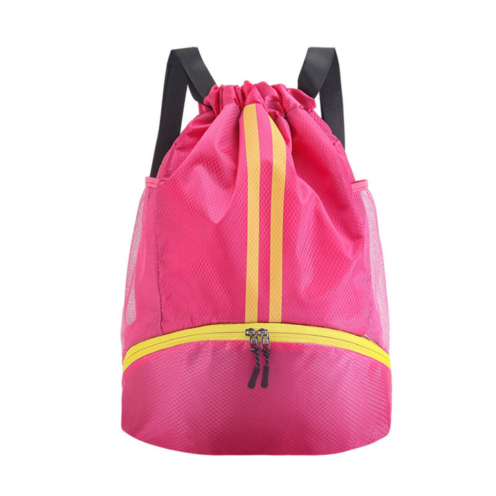 Sporty Drawstring Backpack Bowlift