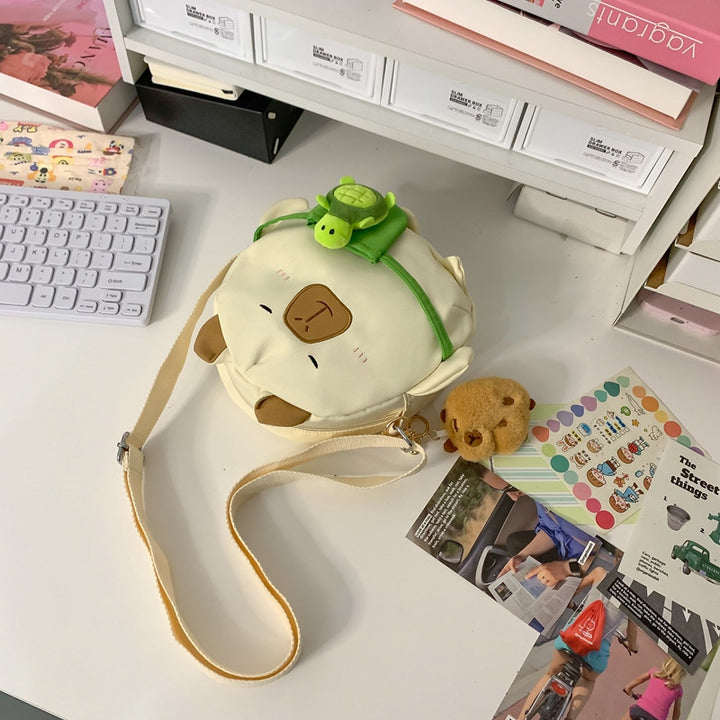 Backpack with Unique Animal Design and Many Compartments Bowlift