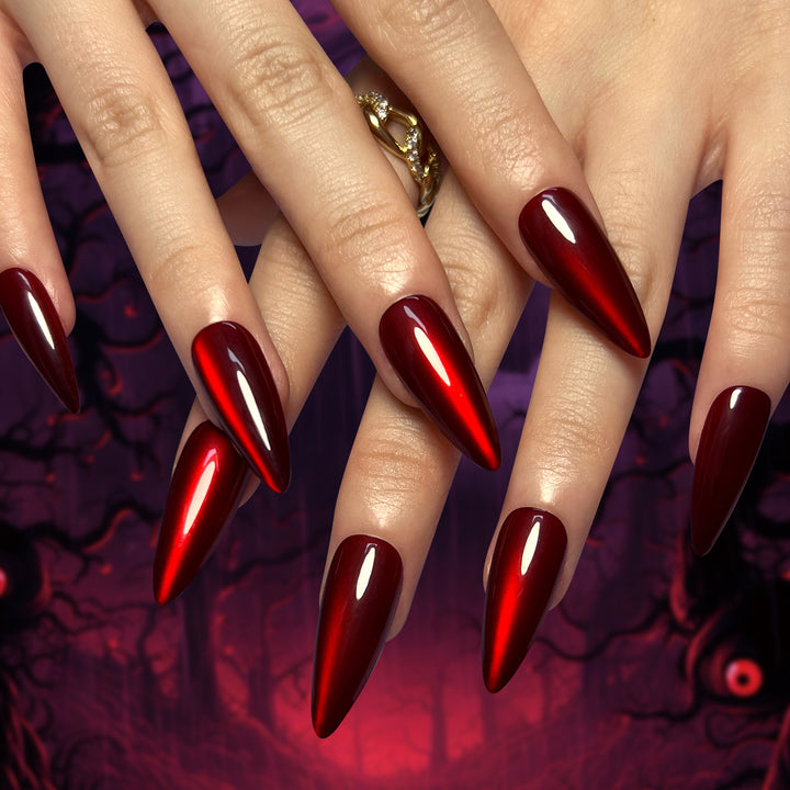 Glamorous art nails in stiletto design Bowlift