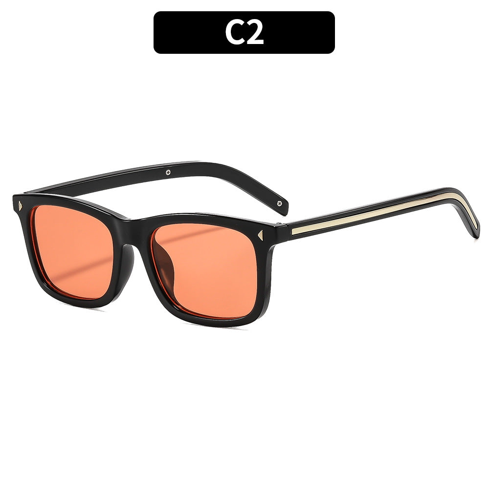 Premium Retro Square Frame Sunglasses
