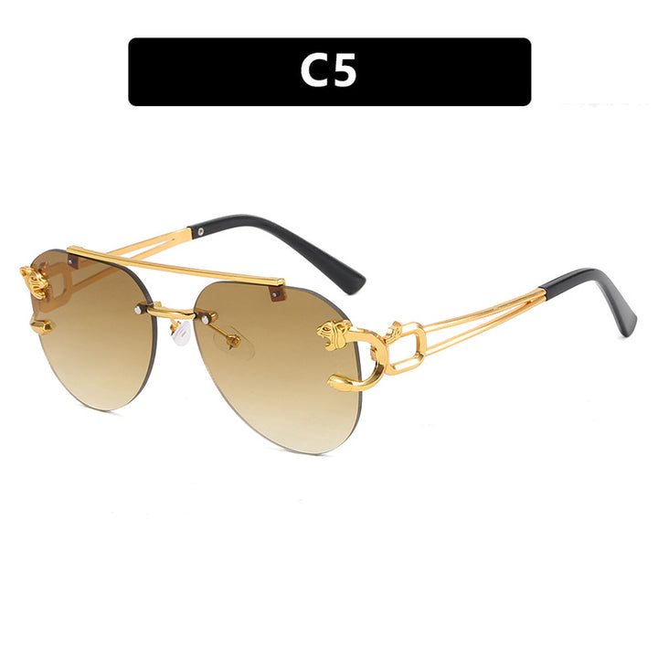 Women's unusual round sunglasses with decorative details Bowlift