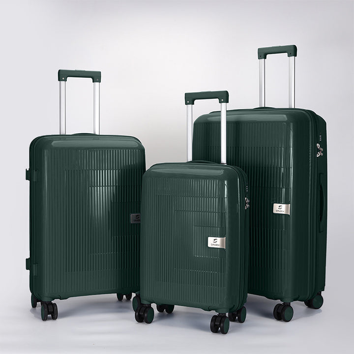 multi-size hardshell spinner luggage set with telescopic handles and double-spinner wheels Bowlift