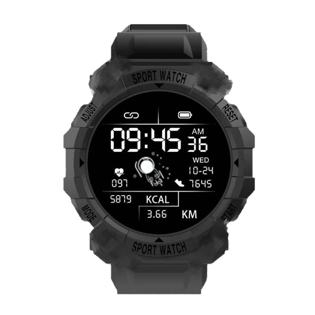 Rugged Sports Smartwatch with Continuous Heart-Rate Monitoring and Multi-Sport Fitness Tracking Bowlift