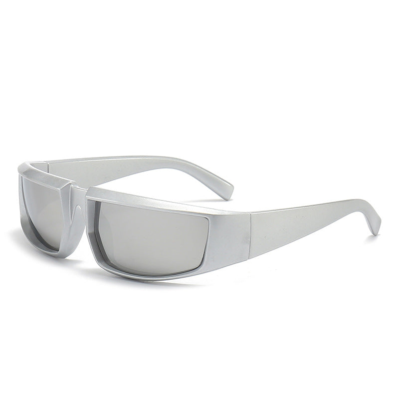 Women's stylish sunglasses in futuristic design Bowlift