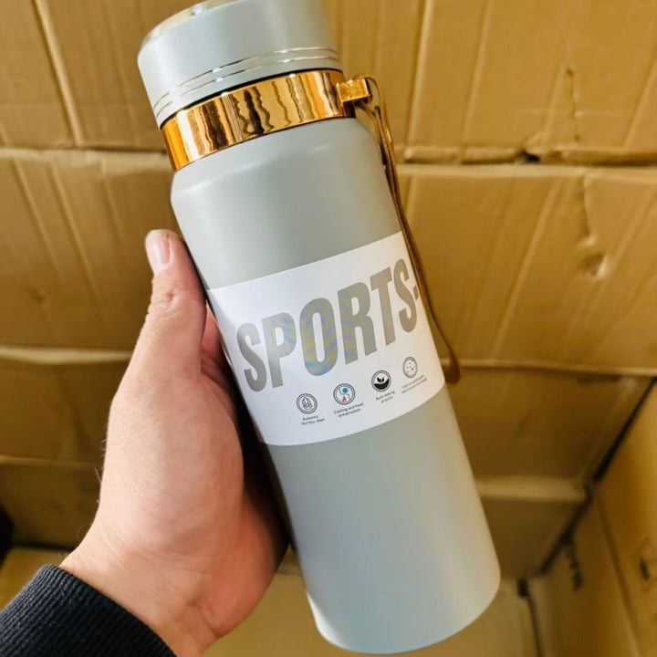 Unisex Sporty Thermo Water Bottle Bowlift