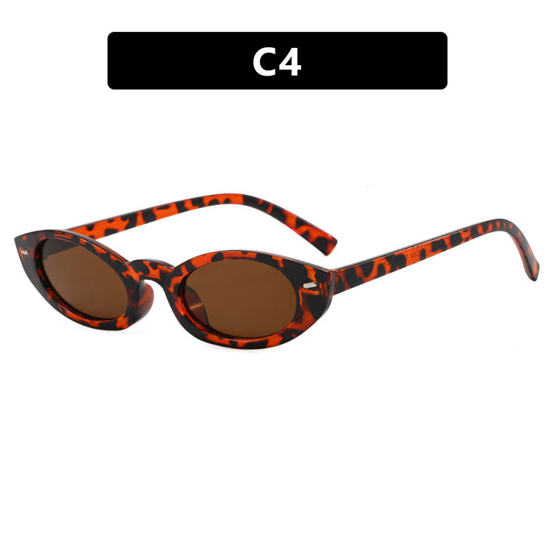 Women's Cat-Eye Sunglasses with Modern Transparent Frame Bowlift