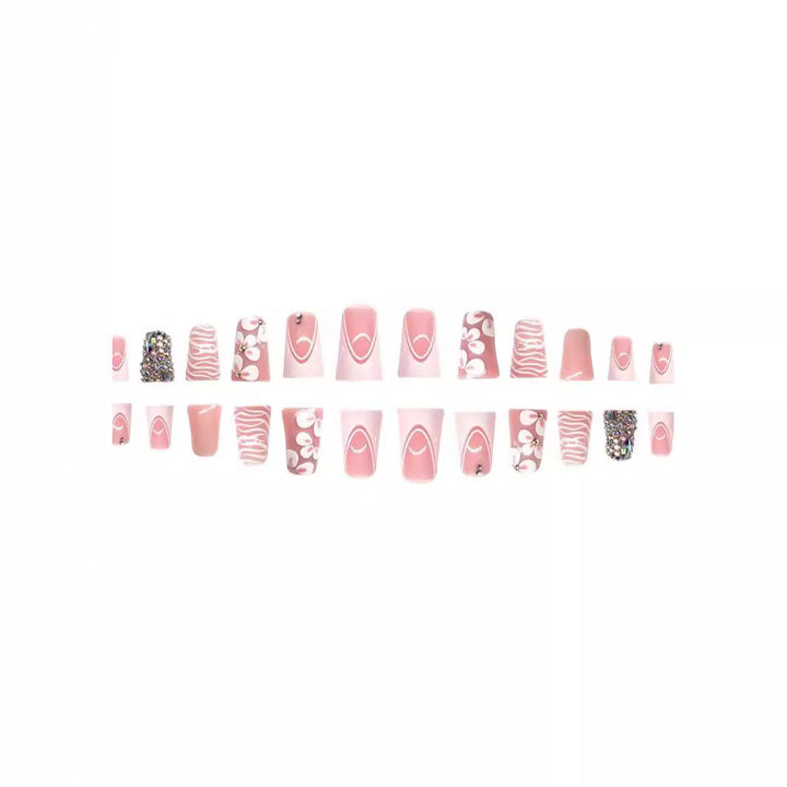 Elegant Decorative Acrylic Toe Nail Art Bowlift