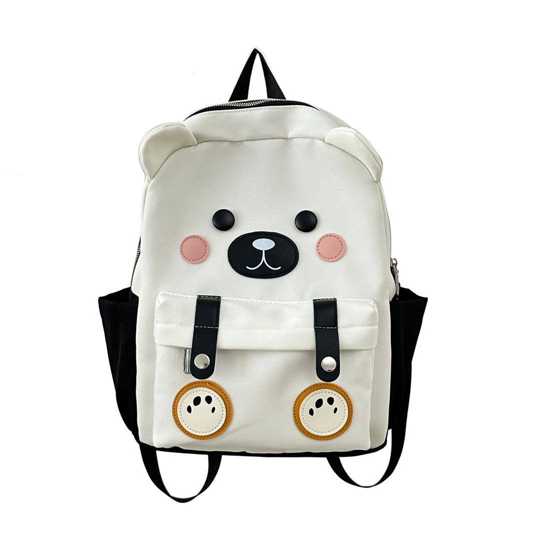Plush backpack with bear design Bowlift