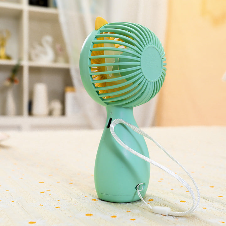 Ladies portable handheld fan with USB charging function Bowlift