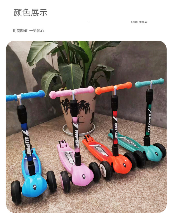 Lean-To-Steer Scooter Bowlift