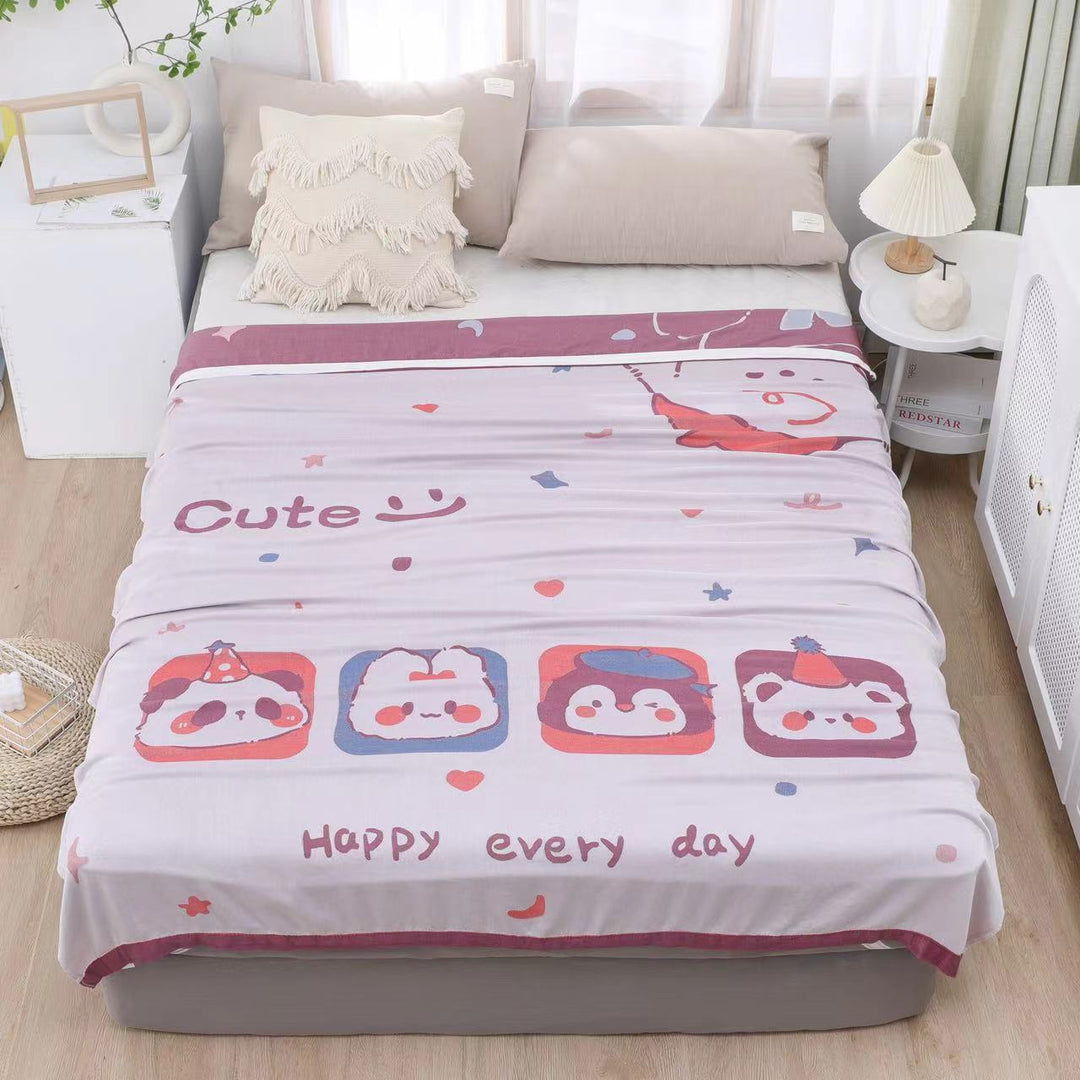 Ladies bedspread with playful nature motif Bowlift