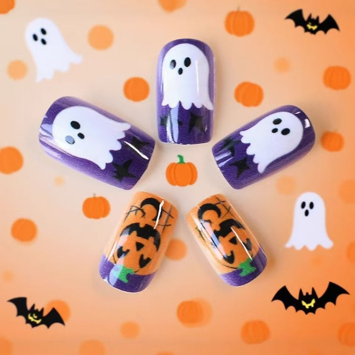 Halloween Artificial Nail Set Bowlift