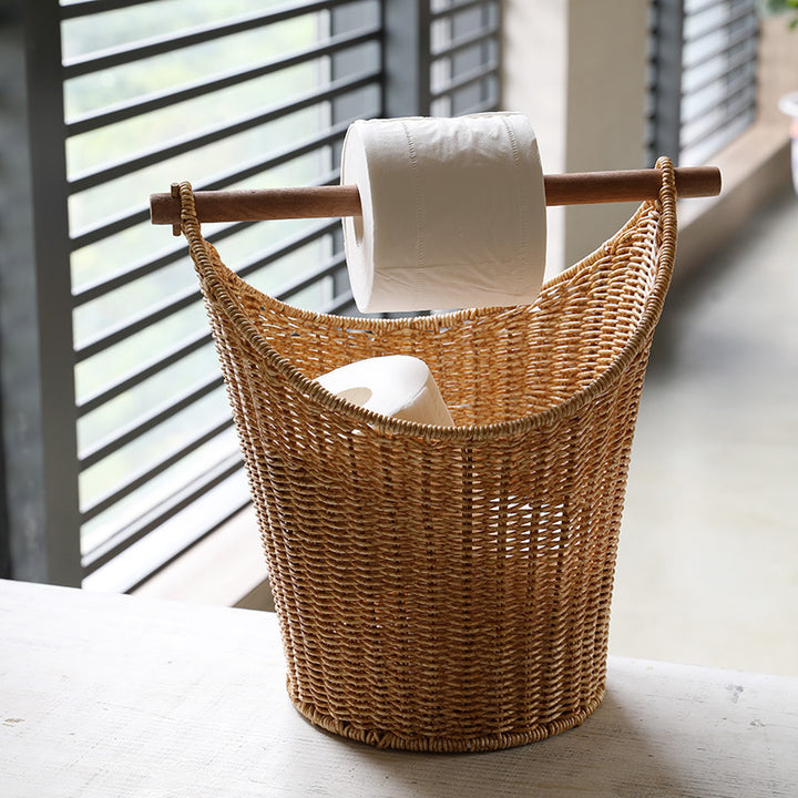 Stylish Woven Hanging Storage Basket Bowlift