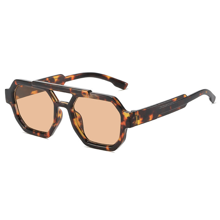 Stylish Geometric Frame Sunglasses Bowlift