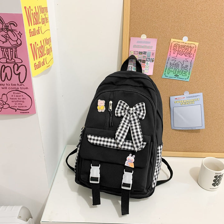 Cute Cartoon-Themed School Backpack Bowlift
